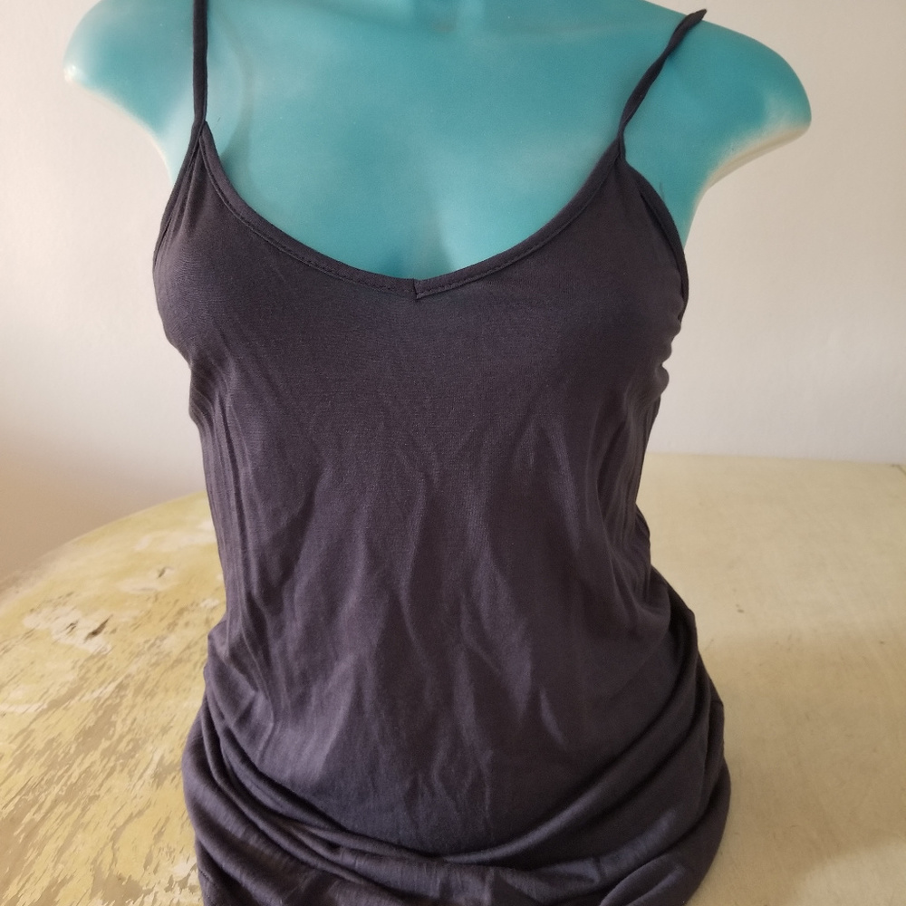 Blue Cami Camisole Tank Top spaghetti strap Moreno